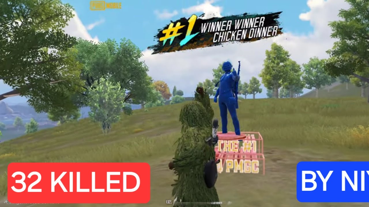  PUBG MOBILE  BGMI  how to play kill(32) 1080 HD quality 