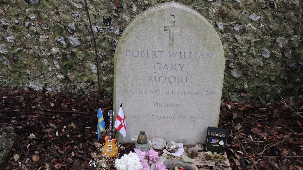 The Grave of Gary Moore