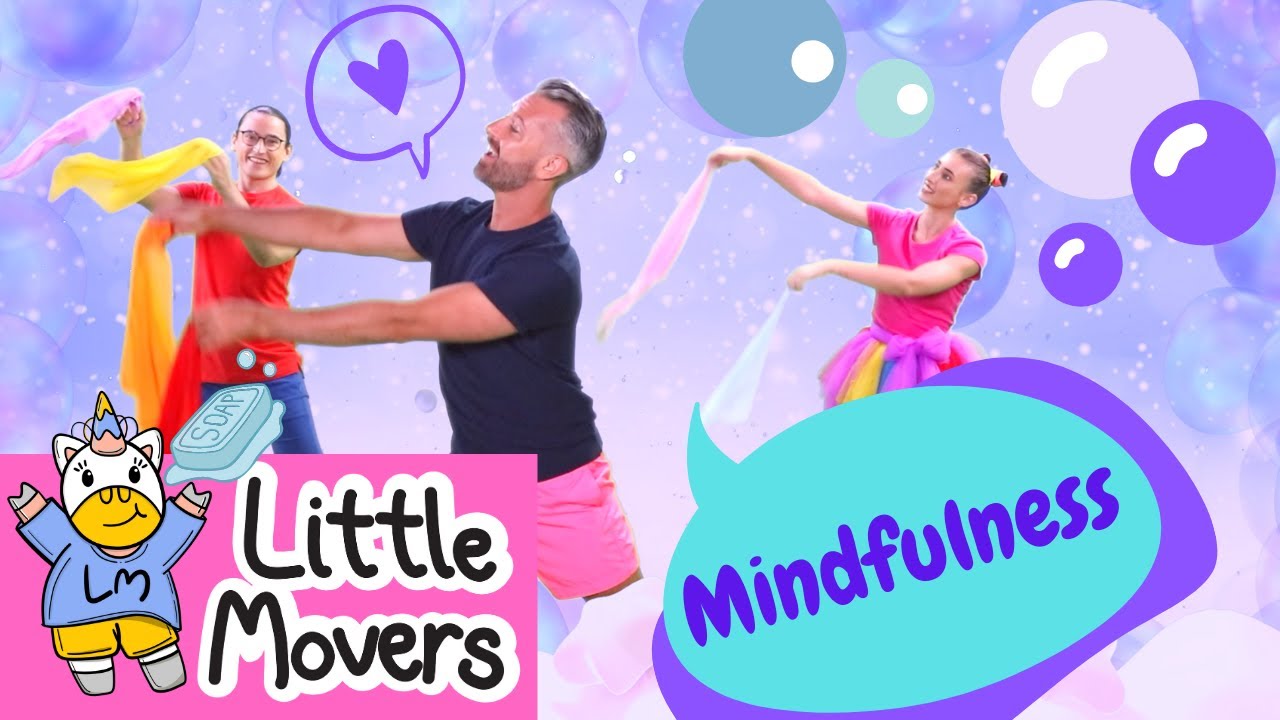 Soapy Scarf Dance: Fun And Easy Brain Break Activity! Kids Dance Along! | Little Movers