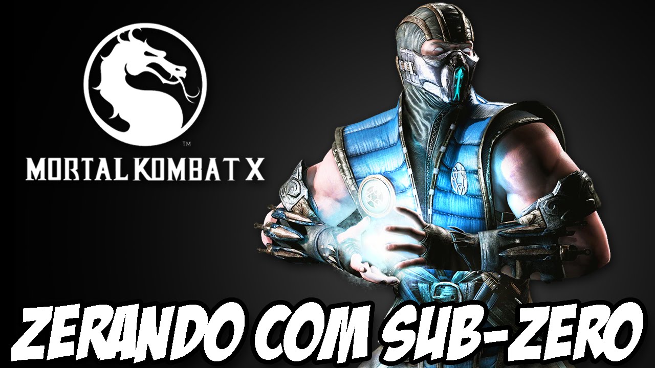 Mortal Kombat X - Sub Zero ZERANDO NO HARD
