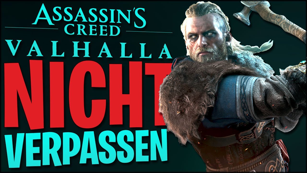 5 VERPASSBARE Waffen & 4 Fähigkeiten in Norwegen in Assassin's Creed Valhalla - Anfänger Tipps