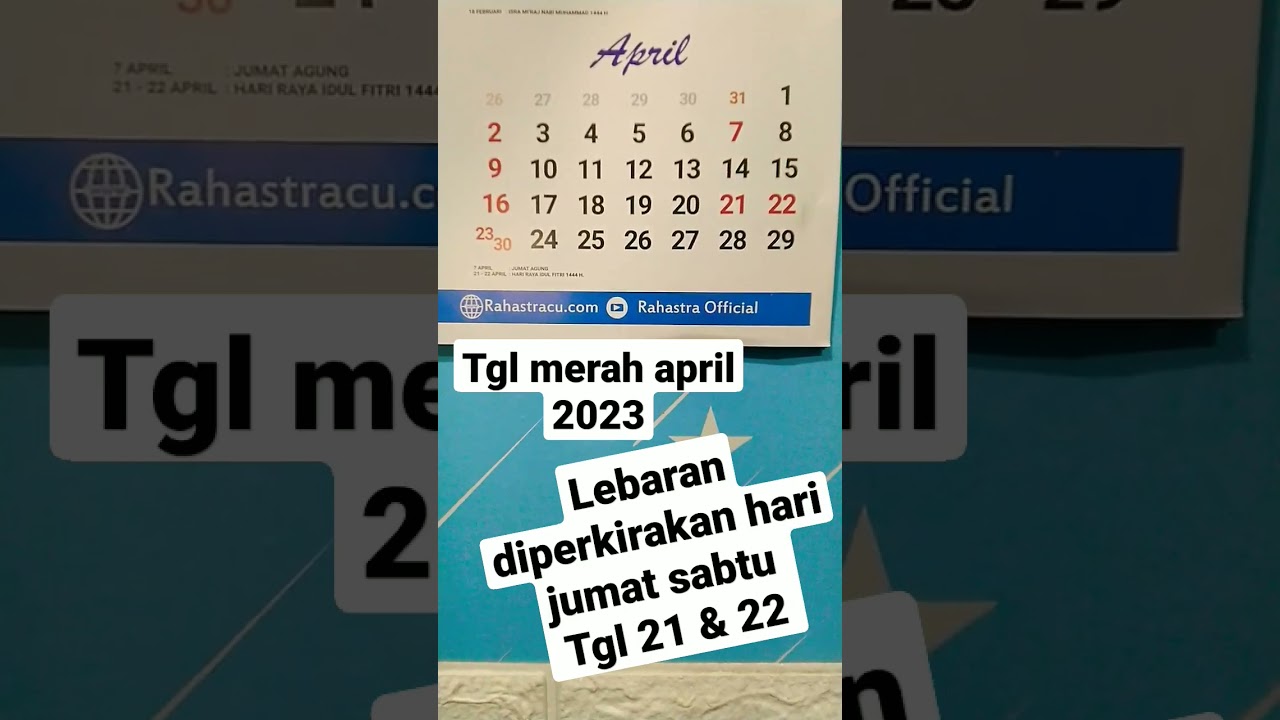 libur lebaran bulan april 2023
