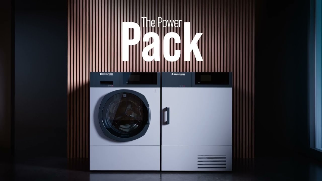 Schulthess The PowerPack: Maximum Washing & Drying Performance in the Shortest Time!