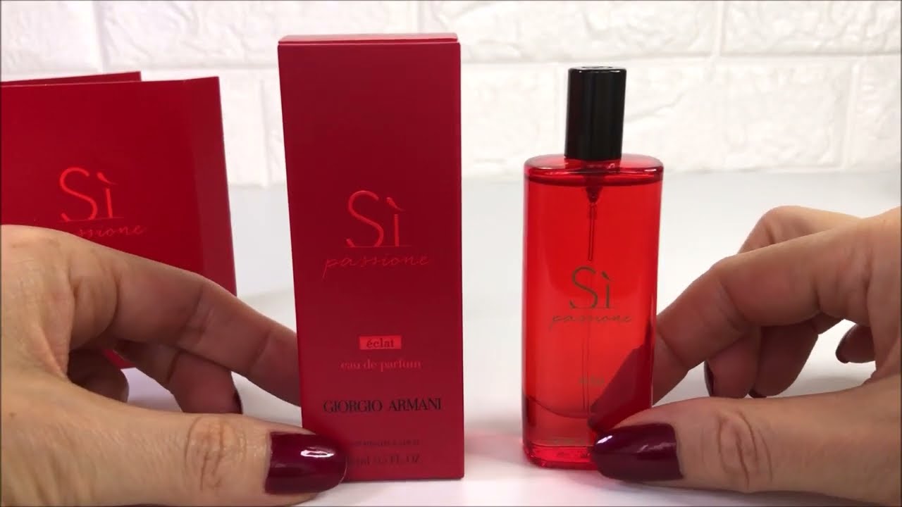 GIORGIO ARMANI Si passione &eacute;clat eau de parfum / Мой новый аромат