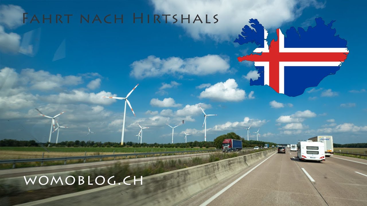 Anfahrt nach Hirtshals Dänemark - Island