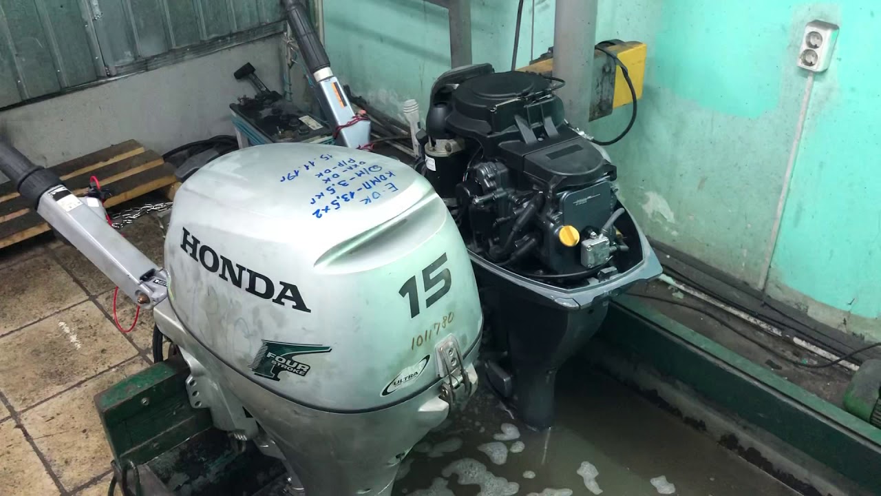 Honda bf15 за 75тр от Planet-watersport.ru