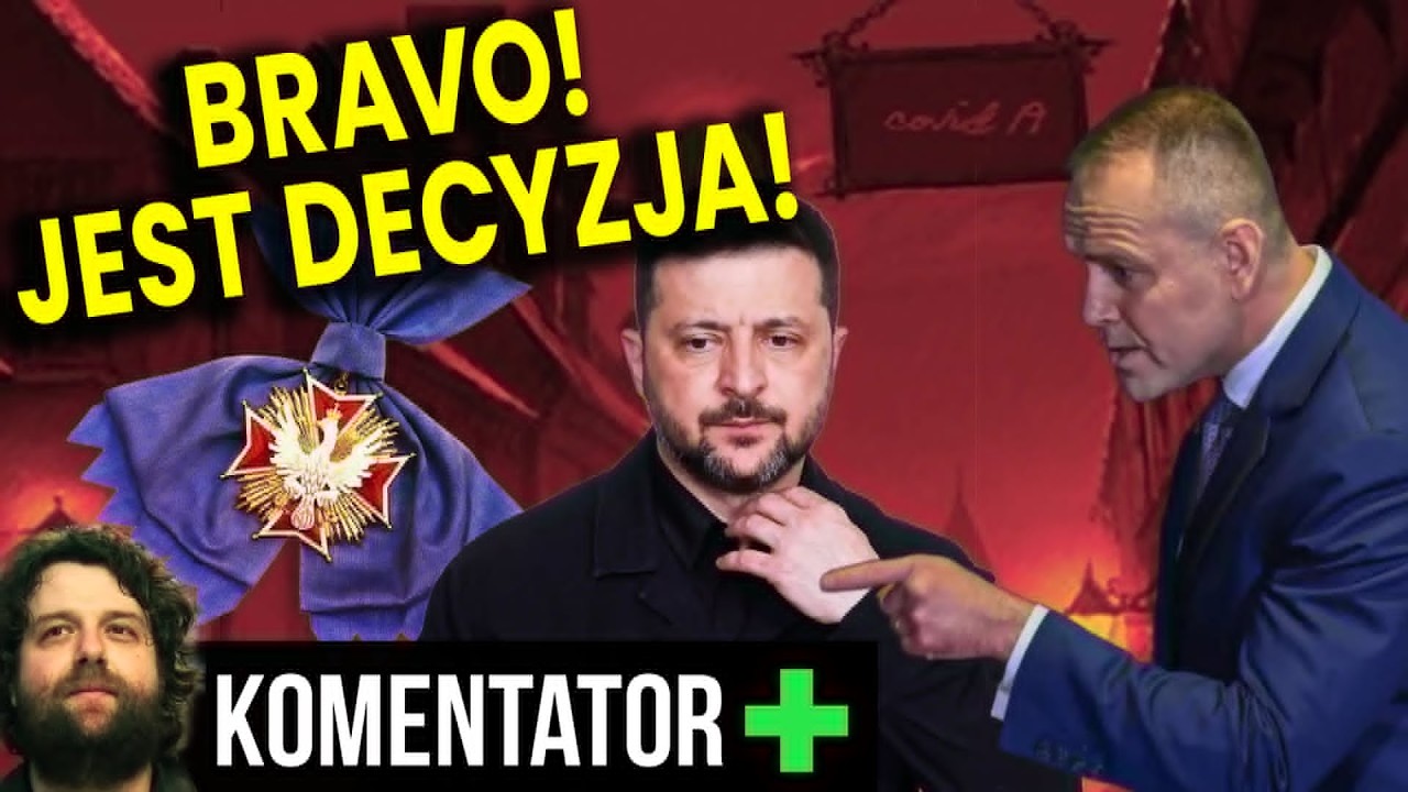 Nawrocki Odebrał Order Orła Białego Zełeńskiemu! Teraz Wydarzenia Toczą Się Szybko! - Analiza Ator