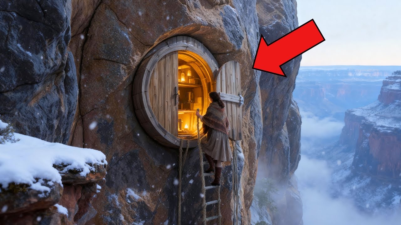 Abandoned by Her Husband, She Built A Hidden Cliff Shelter — It Saved 100 People That Winter