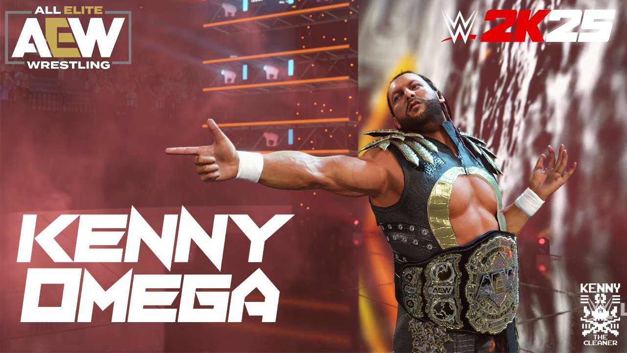 WWE 2K25 PC Mod : Kenny Omega Entrance With Real Callname
