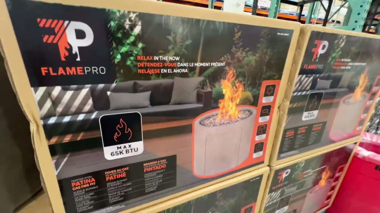 FlamePro Fire Pit at Costco $299