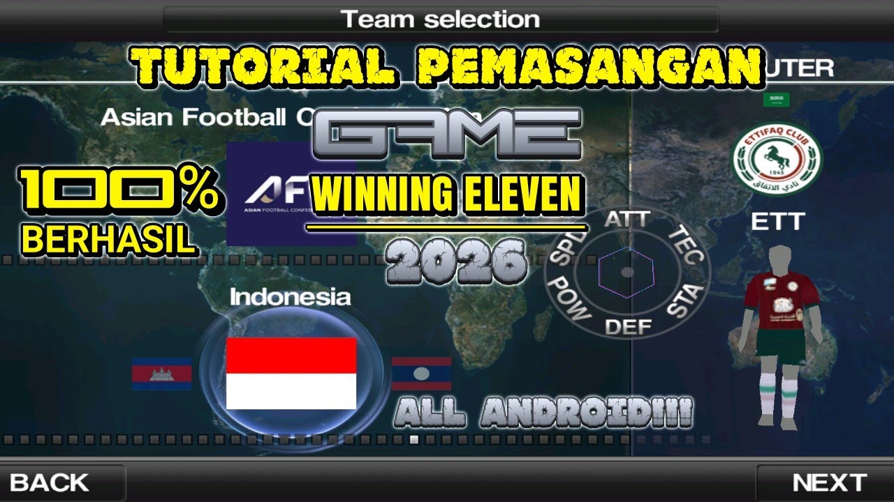 TUTORIAL PEMASANGAN WINNING ELEVEN 2012 MOD 2026| WORK DI SEMUA ANDROID