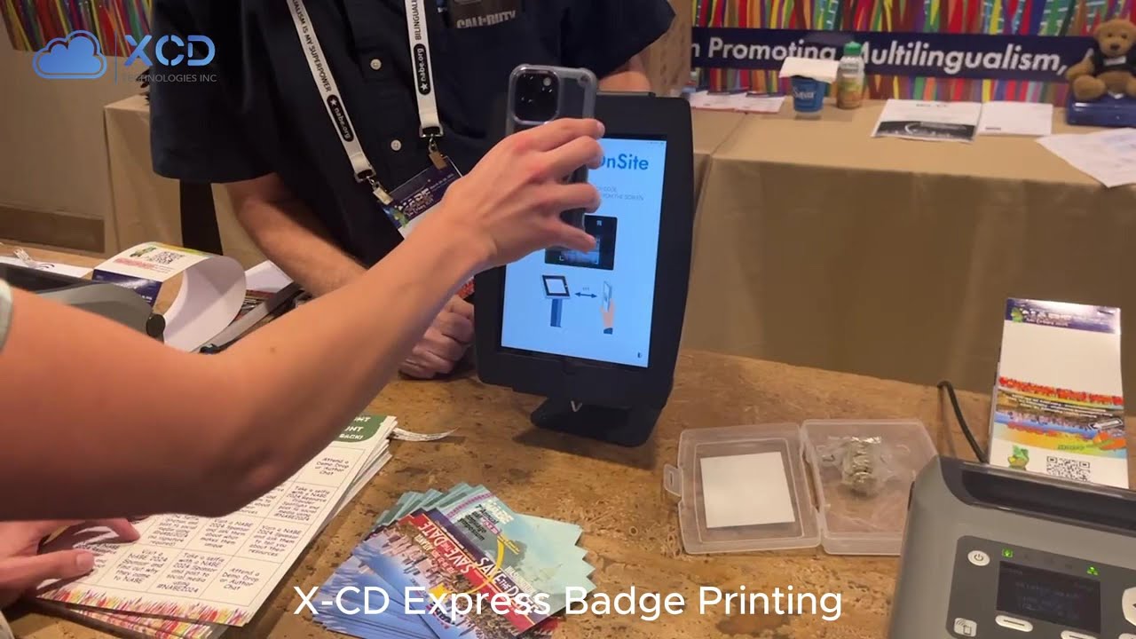 Quick Express Conference Badge Print