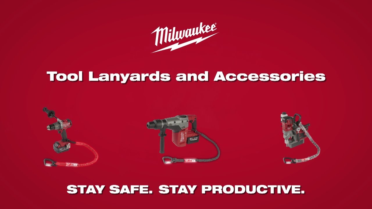 Milwaukee® Locking Tool Lanyards and Accessories