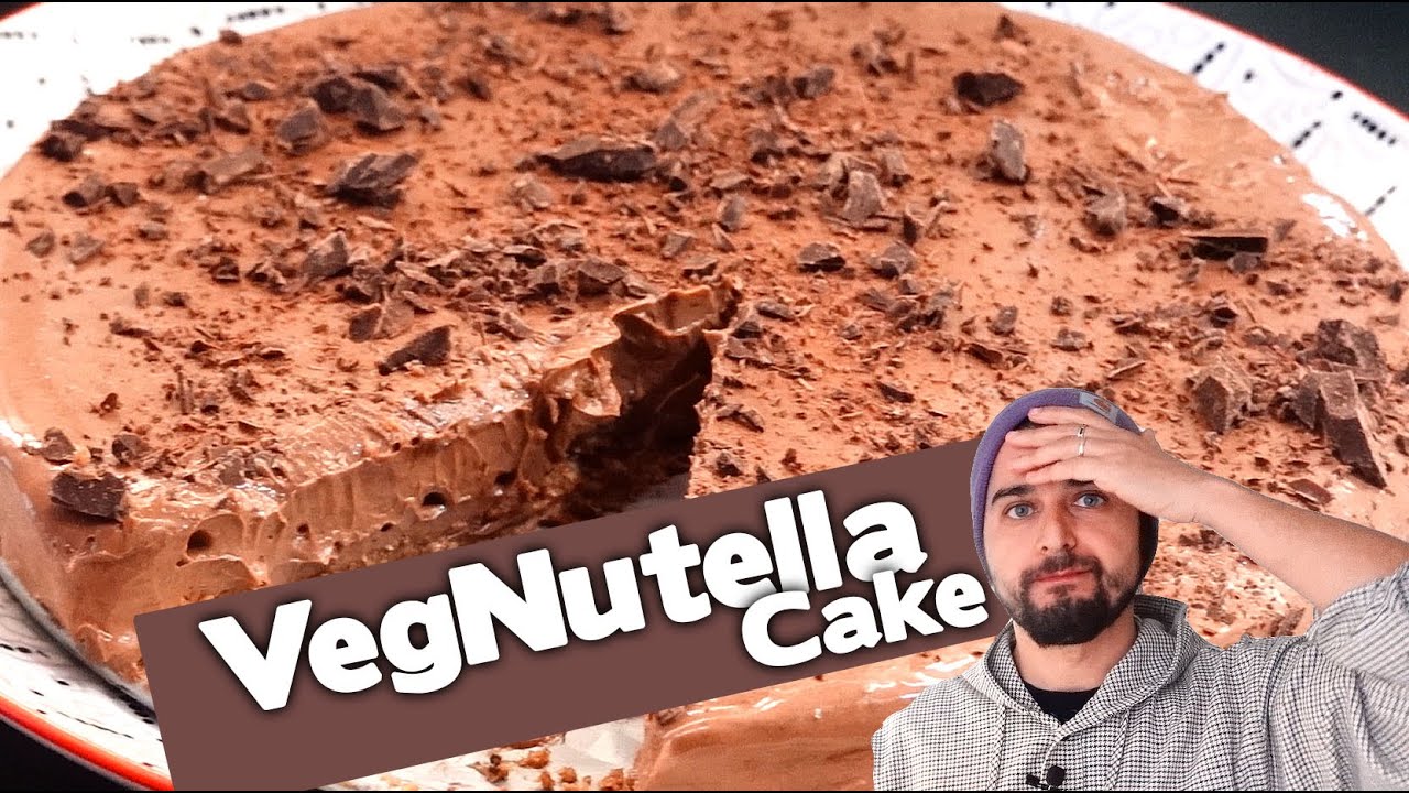 Veg Nutella Cake - vegan chef Davide Leo