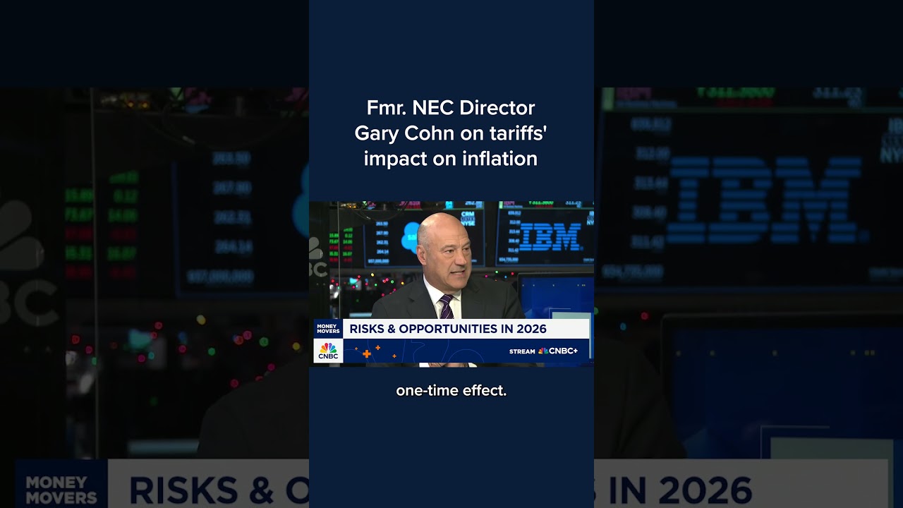 Fmr. NEC Director Gay Cohn on tariffs' impact on inflation