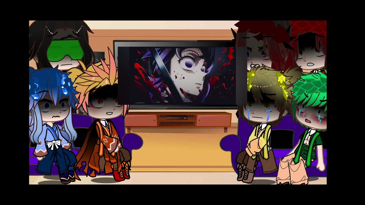 Sengoku reacts to future hashira shinobu kocho and future demon Douma and fight💚💖🍡🤞🥰