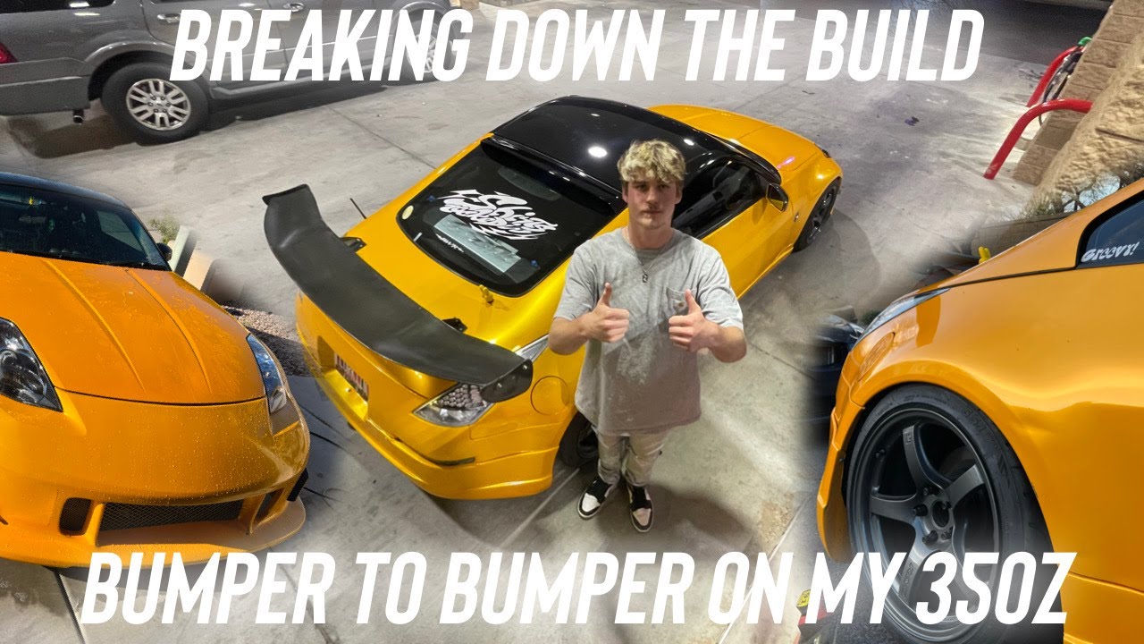 My Daily Drift 350z Build breakdown (Bumper to Bumper)