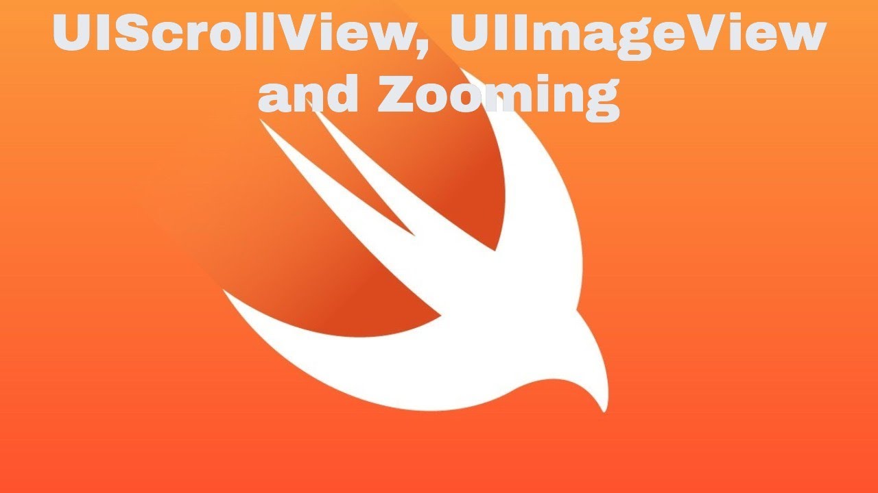 UIScrollView, UIImageView, Zooming