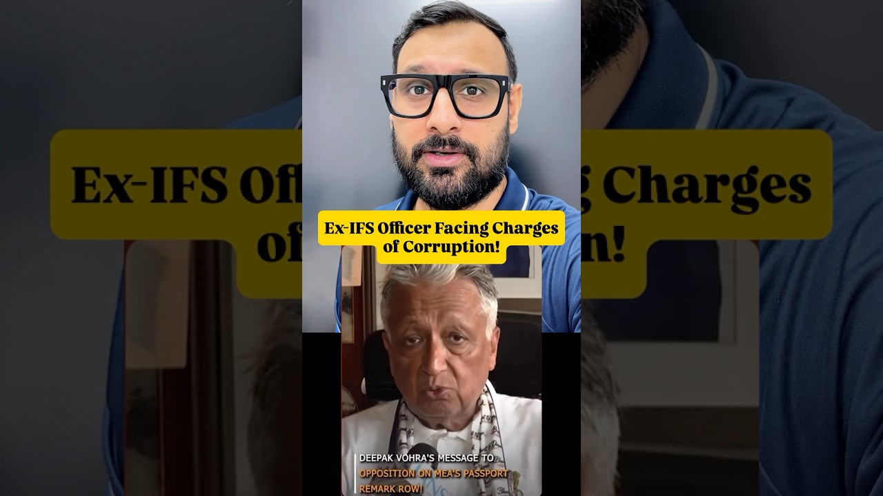 Famous Ex-IFS Officer facing Corruption Case! #upsc #ifs #upscaspirants #corruption #ankitsir
