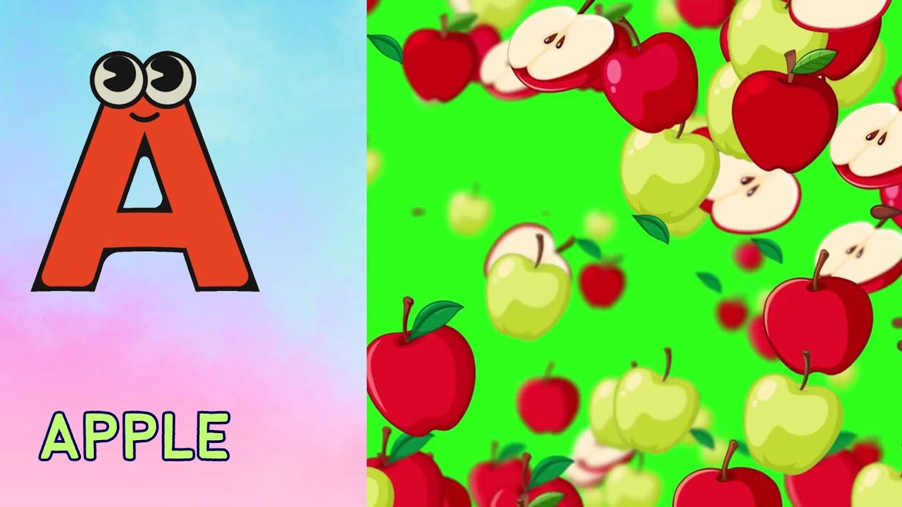 ABC Song Phonics - Toddler Learning Video , A for Apple , Nursery Rhymes , Alphabet song , ABC Song