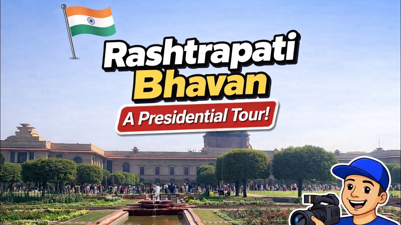 Rashtrapati Bhavan Tour | President House of India 😲