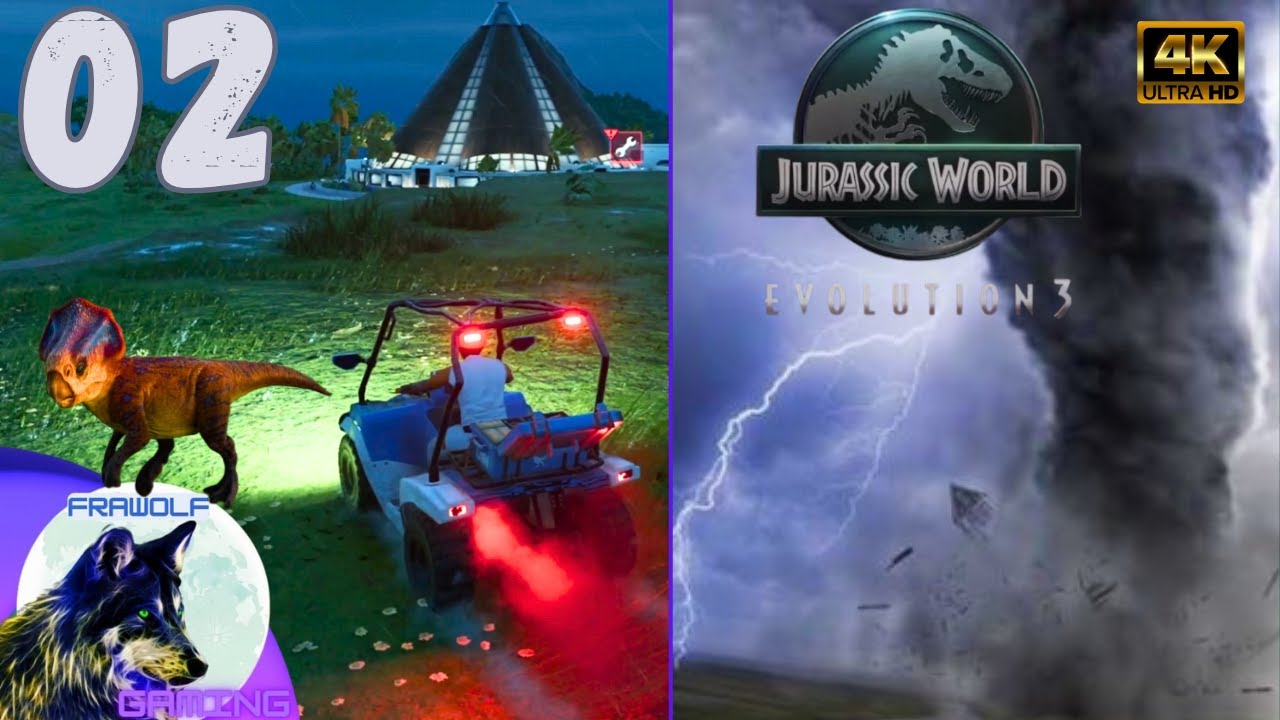 JURASSIC WORLD 3 🦕 : Une Tornade menace l'ouverture du Parc !🏝️: ISLA MELLA 🦖 EP.02