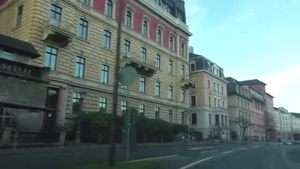 Autofahrt durch Mainz