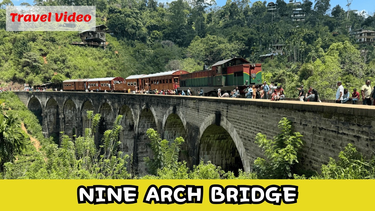 Nine Arch Bridge of Sri Lanka #ninearchbridge #travel #travelvlog
