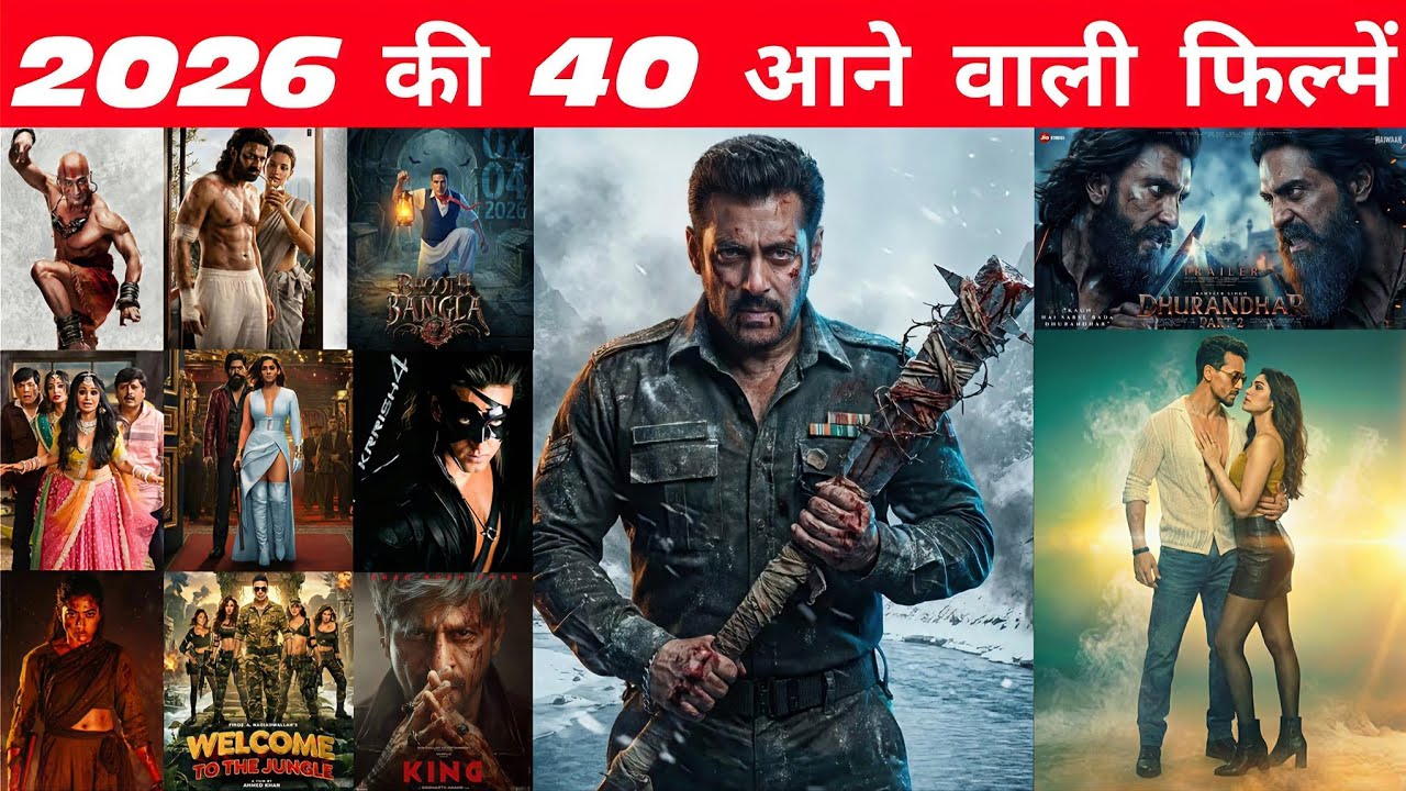2026 All Upcoming 40 Best Bollywood Movie Full List | All Confirmed Movie With Release Date