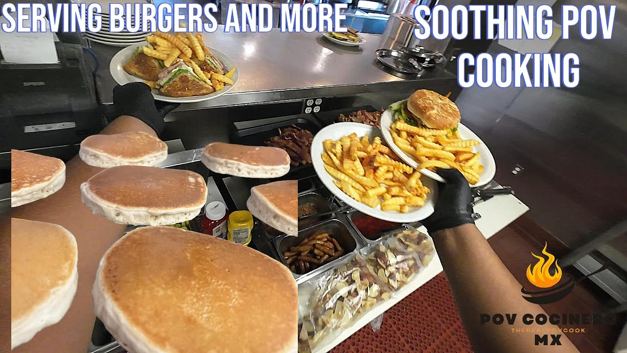 EGGS, BURGERS AND MORE | POV COOKING |