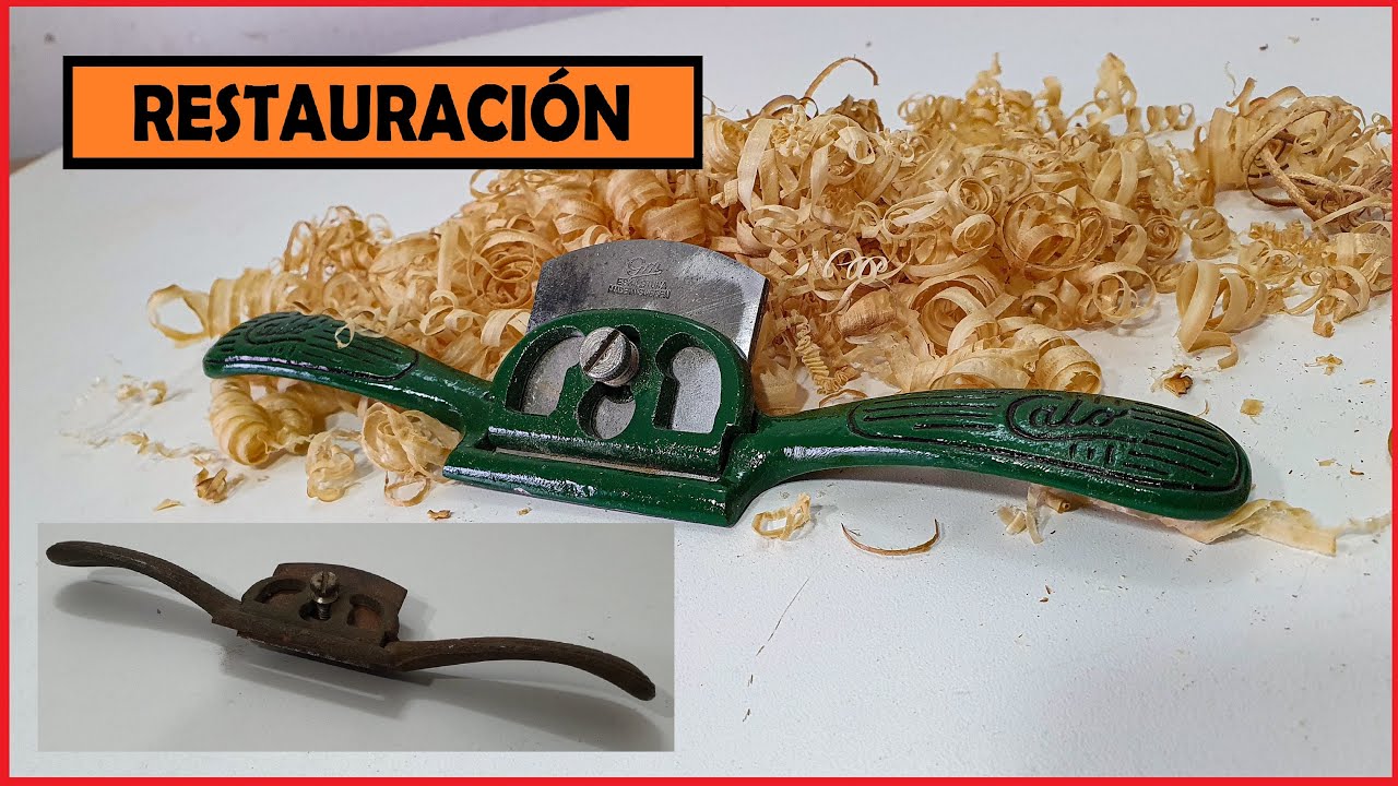 Spokeshave perfect restoration - Bastr&eacute;n  Restauraci&oacute;n perfecta