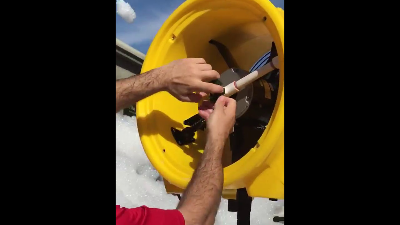 Caring for your Blaster 3000 2-in-1 Foam Machine and Foam Cannon