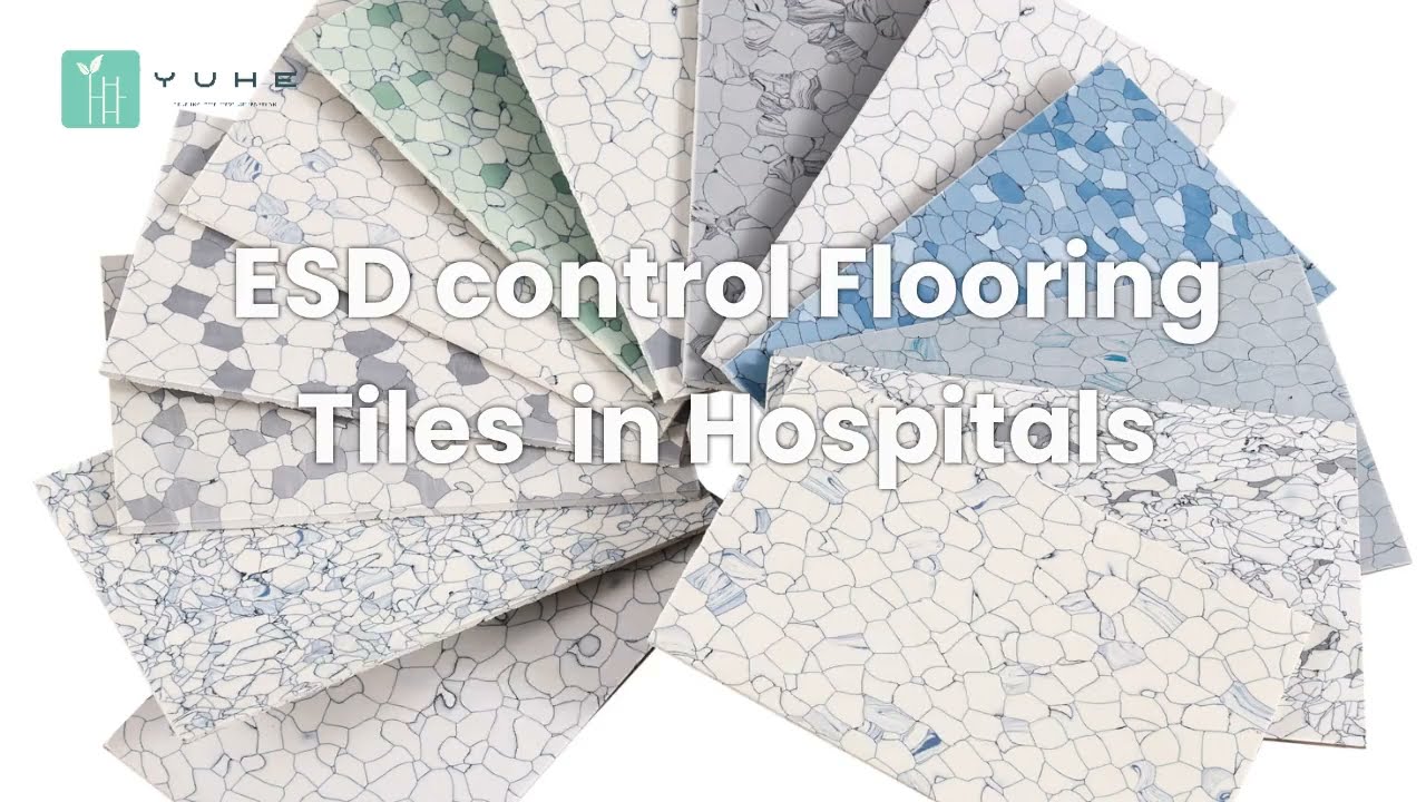 ESD control Flooring Tiles for Safety and Hygiene in Hospitals