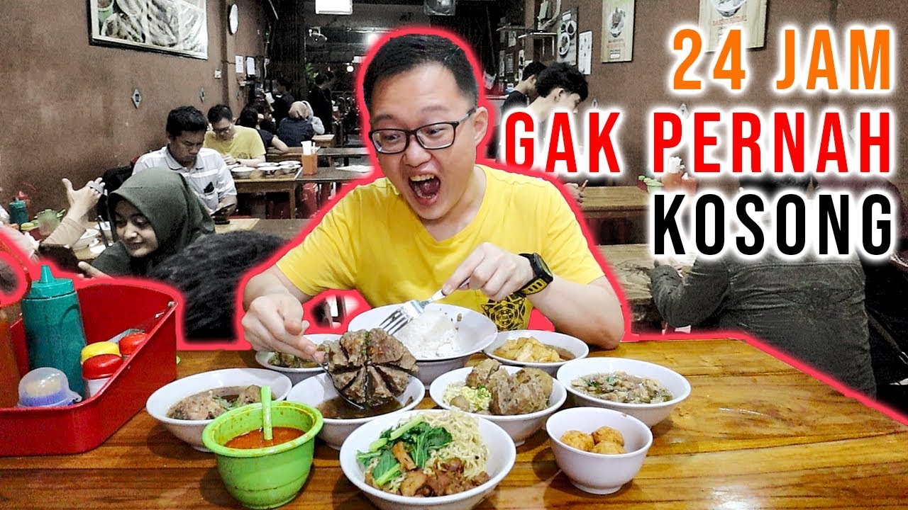 MAKAN BAKSO 24 JAM?!? MALEM-MALEM BANYAK PEMANDANGAN INDAH
