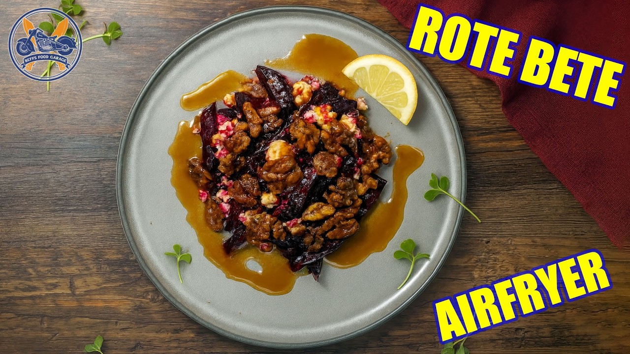 Rote Bete aus dem Airfryer – Knusprig, aromatisch & schnell zubereitet