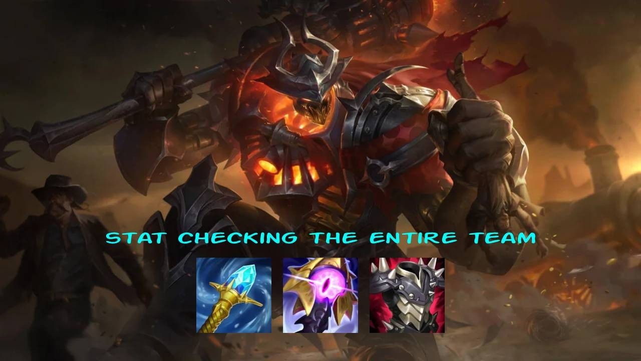Bonking everyone while putting my team on my back