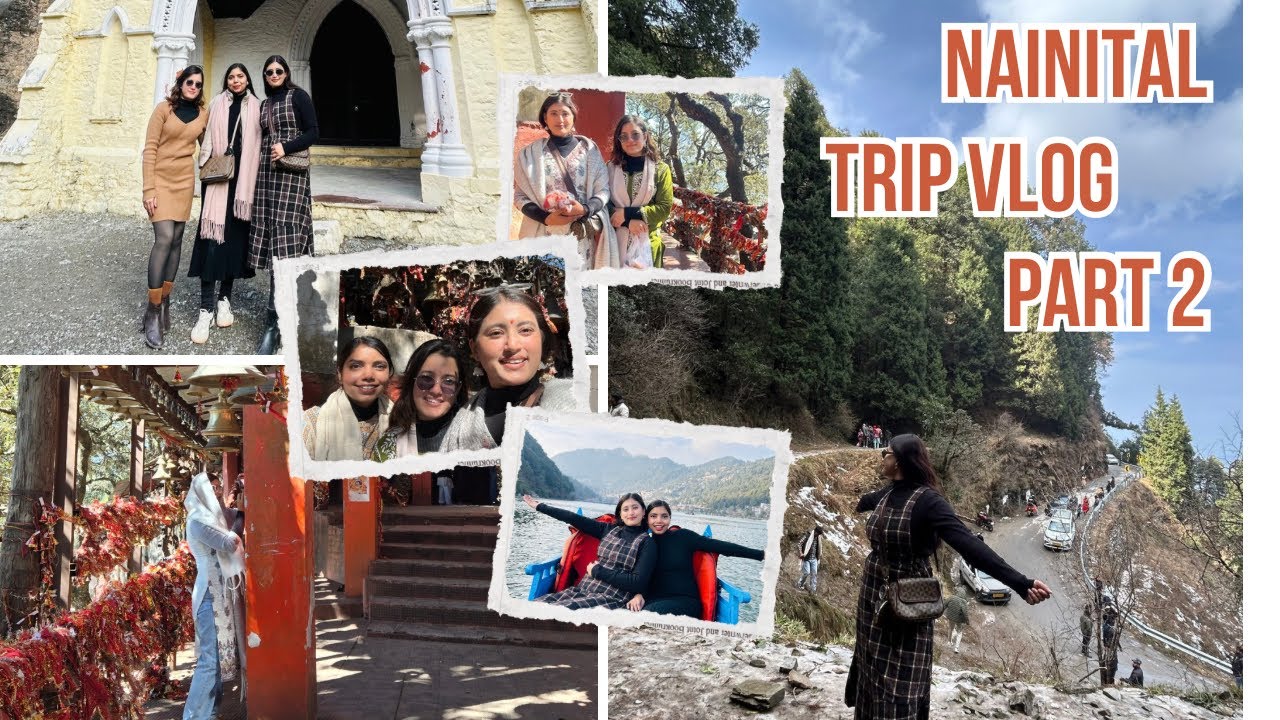 Trip To Golu Devta Mandir & Nainital Part 2 🤩🏔️ #nainital #goludevtamandir #kainchidham #neemkaroli 