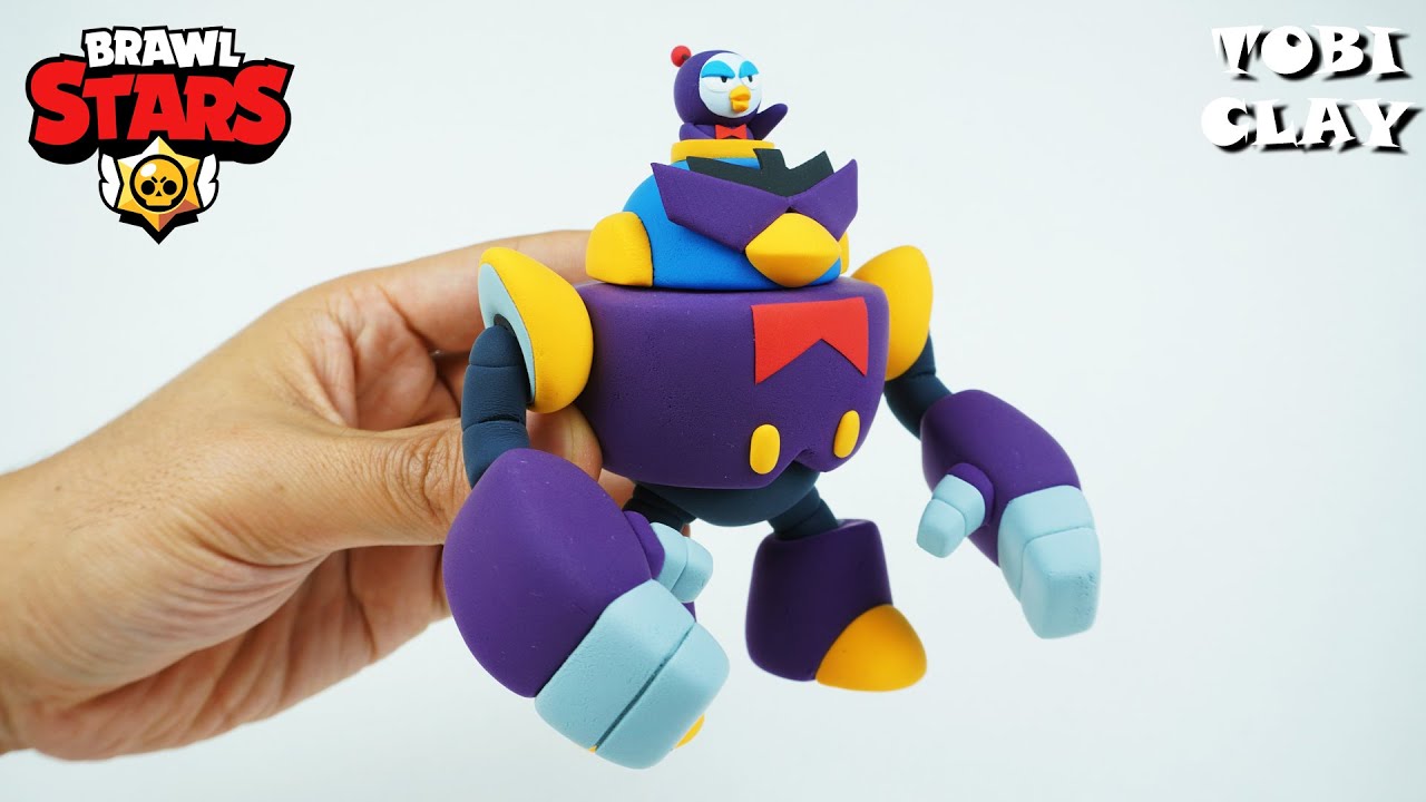 Brawl Stars ROBO MR.P Clay ART🤖 - Skin idea