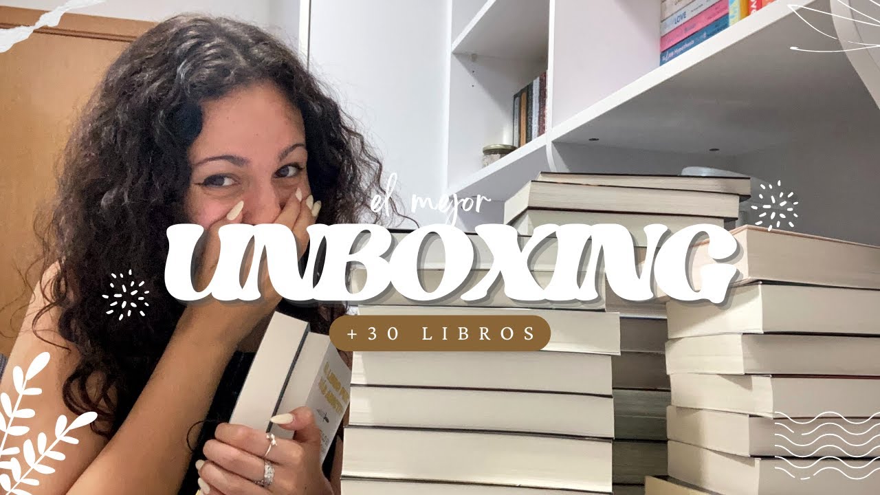 El mejor unboxing del canal 😭💞 *+30 libros*