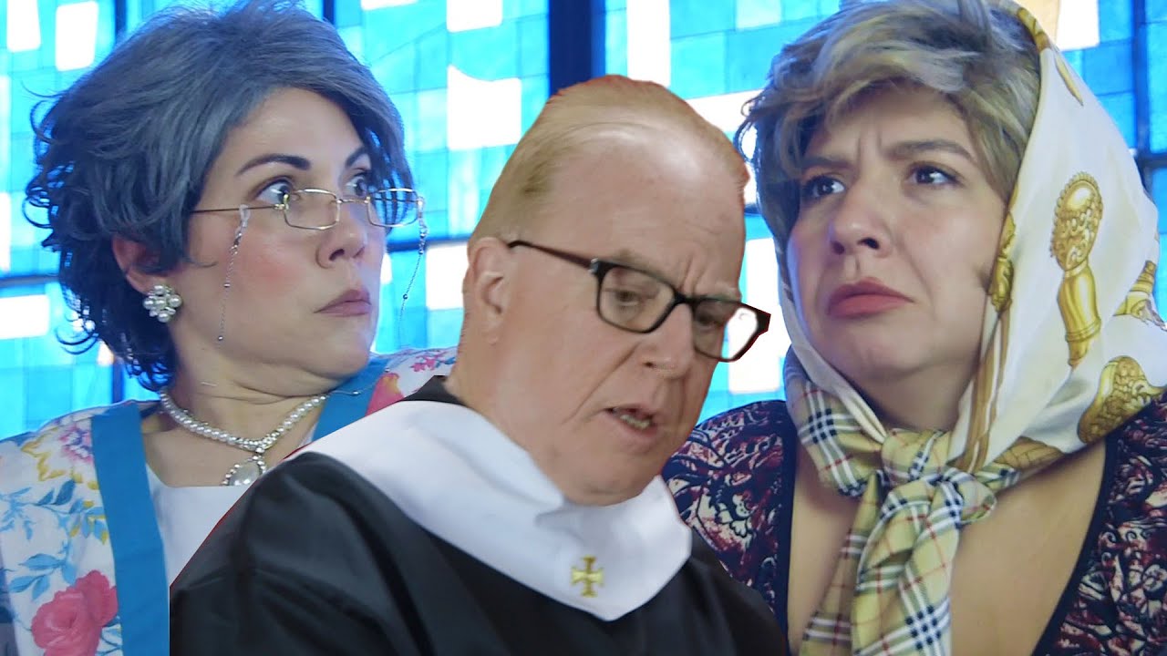 Abuelas One-Up During Catholic Confession