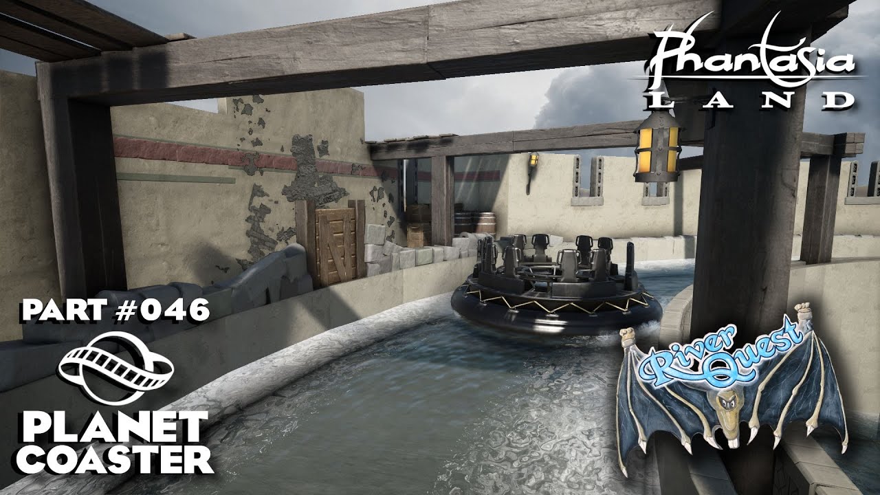 River Quest Strudel - Phantasialand Recreation Part 46 - Planet Coaster