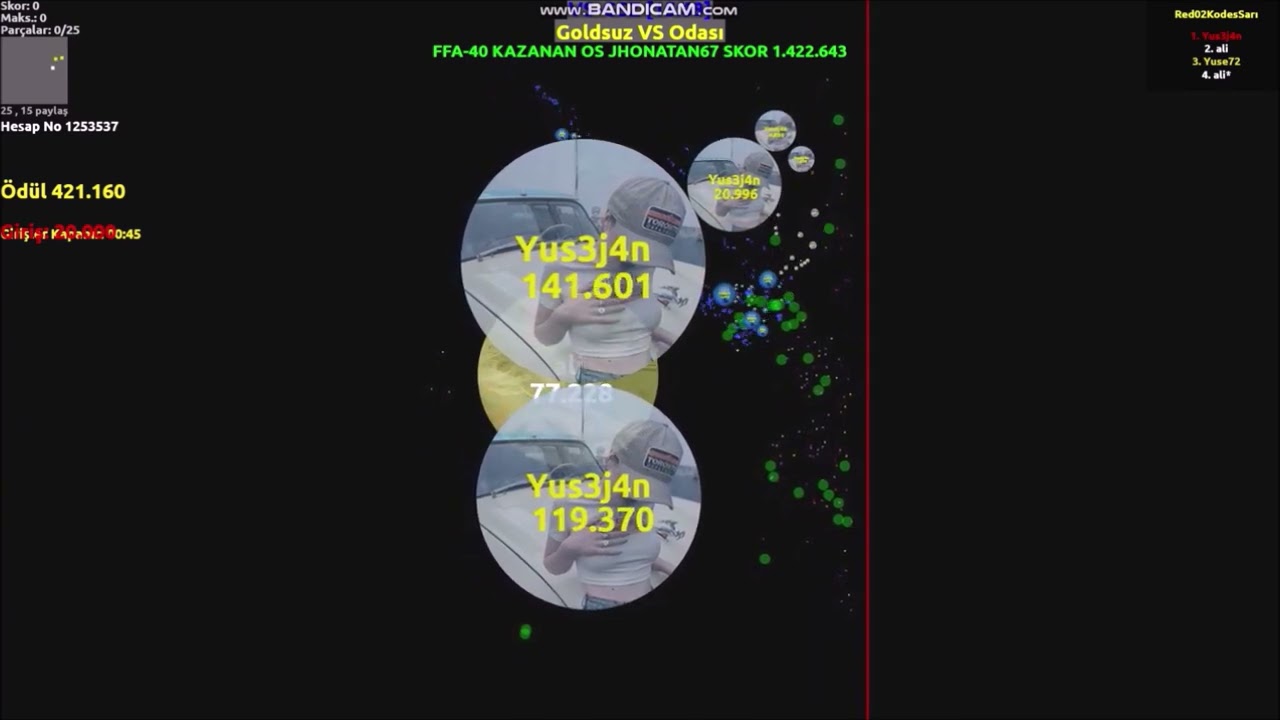 #AGARZ​​ | YUSE72 ws ALİLOST ~İYİ SEYİRLER ~ ÖDÜL : 2M