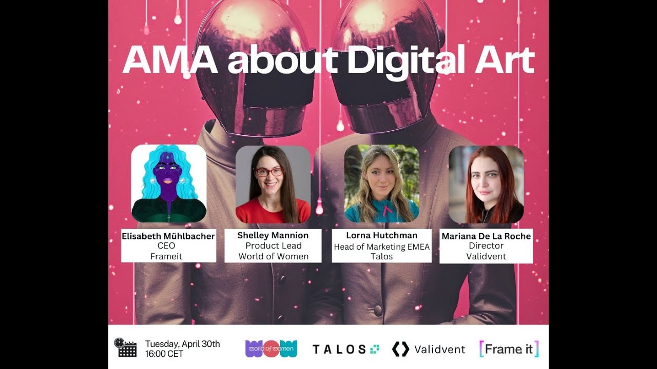 AMA Session on Digital Art and FRAMEIT