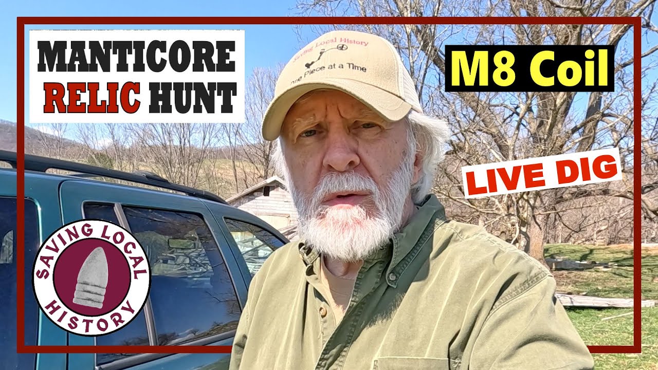 Minelab Manticore (My First Time Using The [M8 Coil])