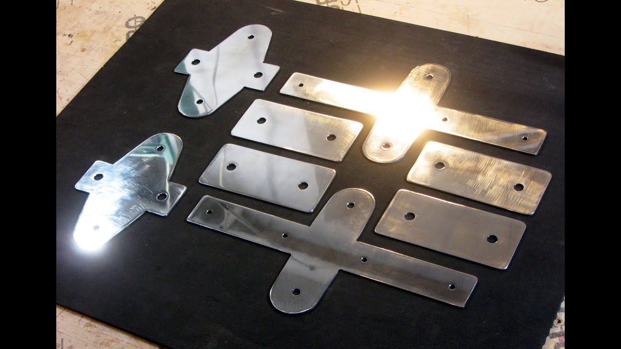 Simple DIY stainless steel rudder gudgeons for Pasja 400 plywood dinghy (RoSSY project). Time-lapse.