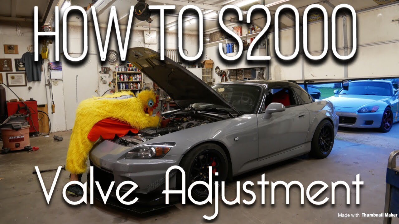 DIY - How to Honda S2000 Valve Adjustment!
