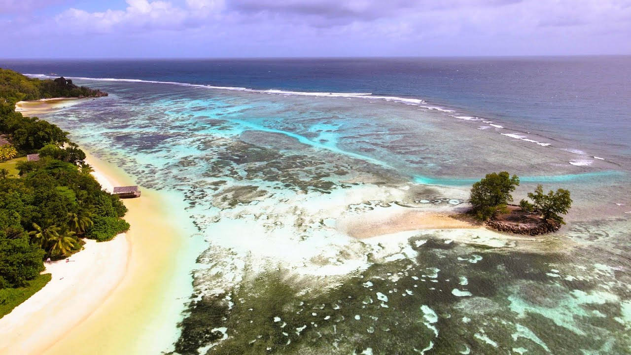 LA DIGUE - SEYCHELLES DRONE 4k