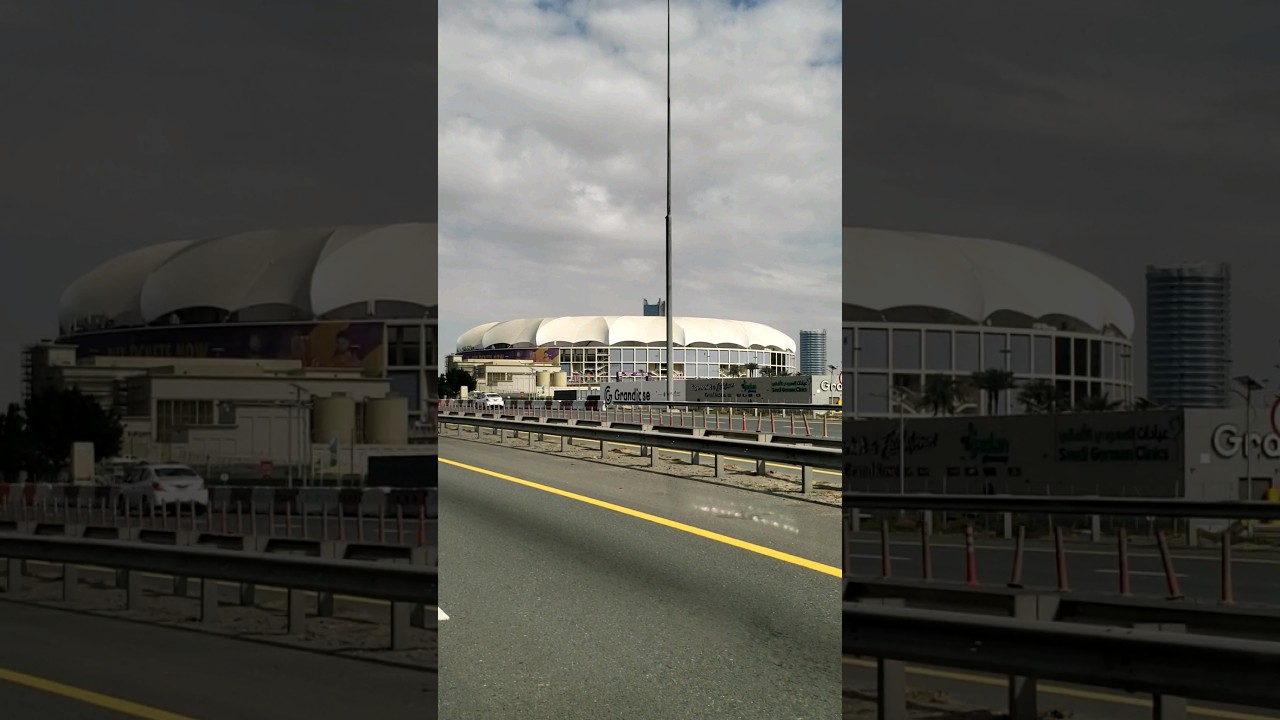 Dubai Stadium Spectacle: Sports & Excitement #youtubeshorts #shortvideo