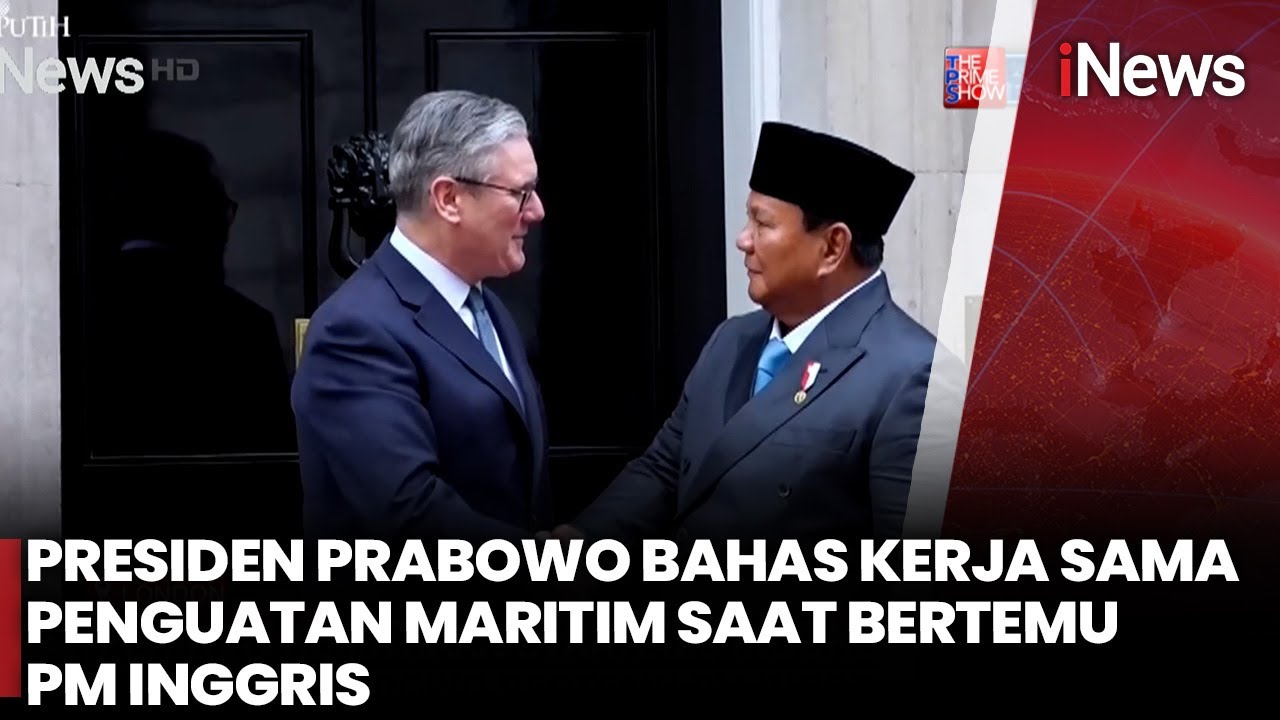 Kerja Sama Maritim Jadi Agenda Utama Pertemuan Presiden Prabowo dan PM Inggris | iNews Room 21/1