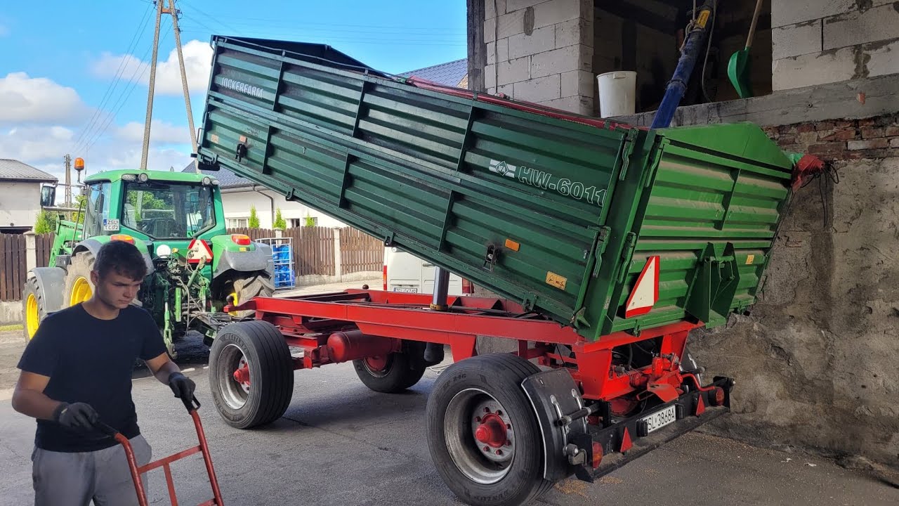 Zwalamy Pszenicę Na Spichlerz - Nie trafiłem Na Przyczepę - Zdążyć Przed Deszczem -